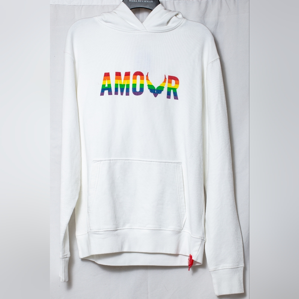 NWT Zadig & Voltaire hoodie sweatshirt Sanchi Amour wings S